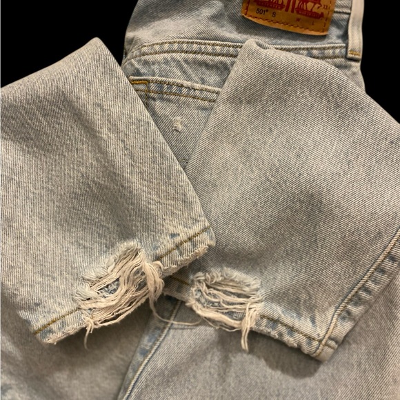 Levi's Blue Skinny Jeans - Picture 5 of 8